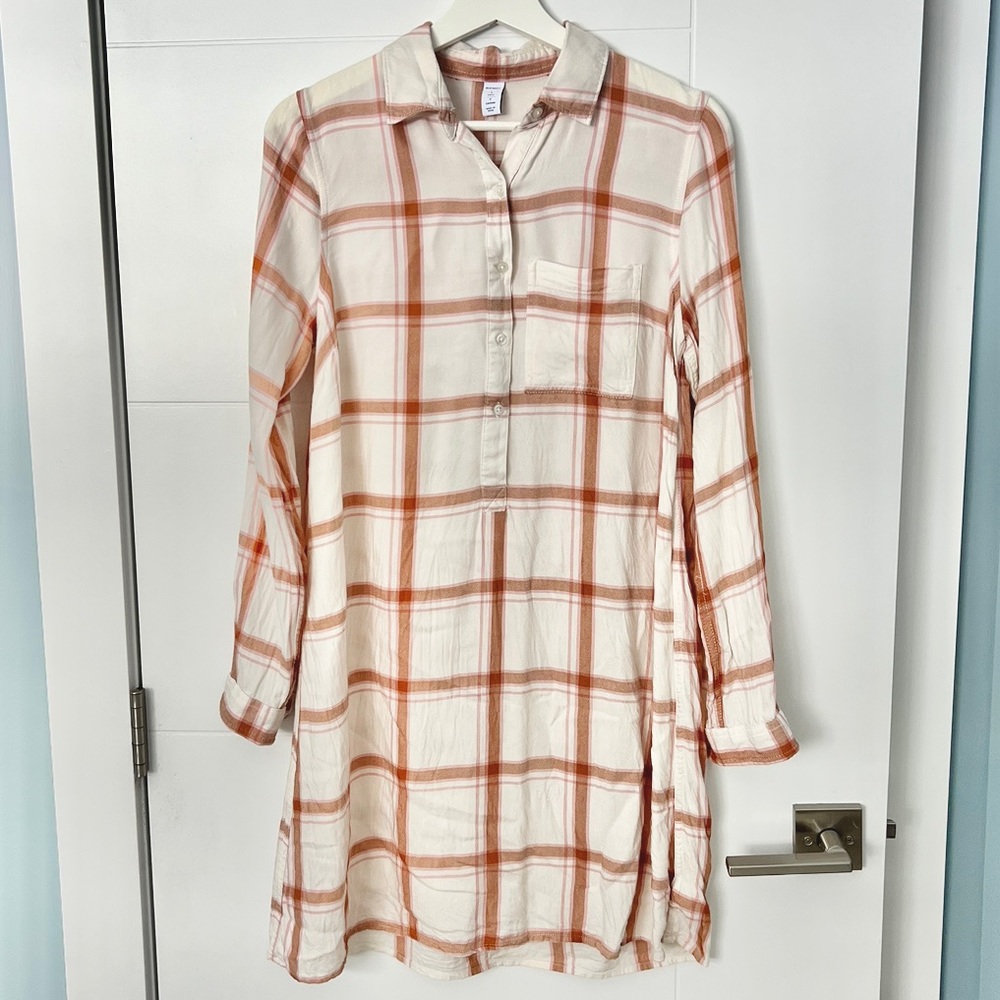 (💛2/$30) Plaid Shirt Dress